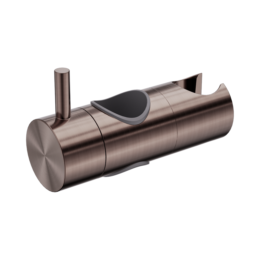 Nero Slider For Mecca Care 25Mm Grab Rail & Adj. Shower Rail Set 900Mm - Brushed Bronze