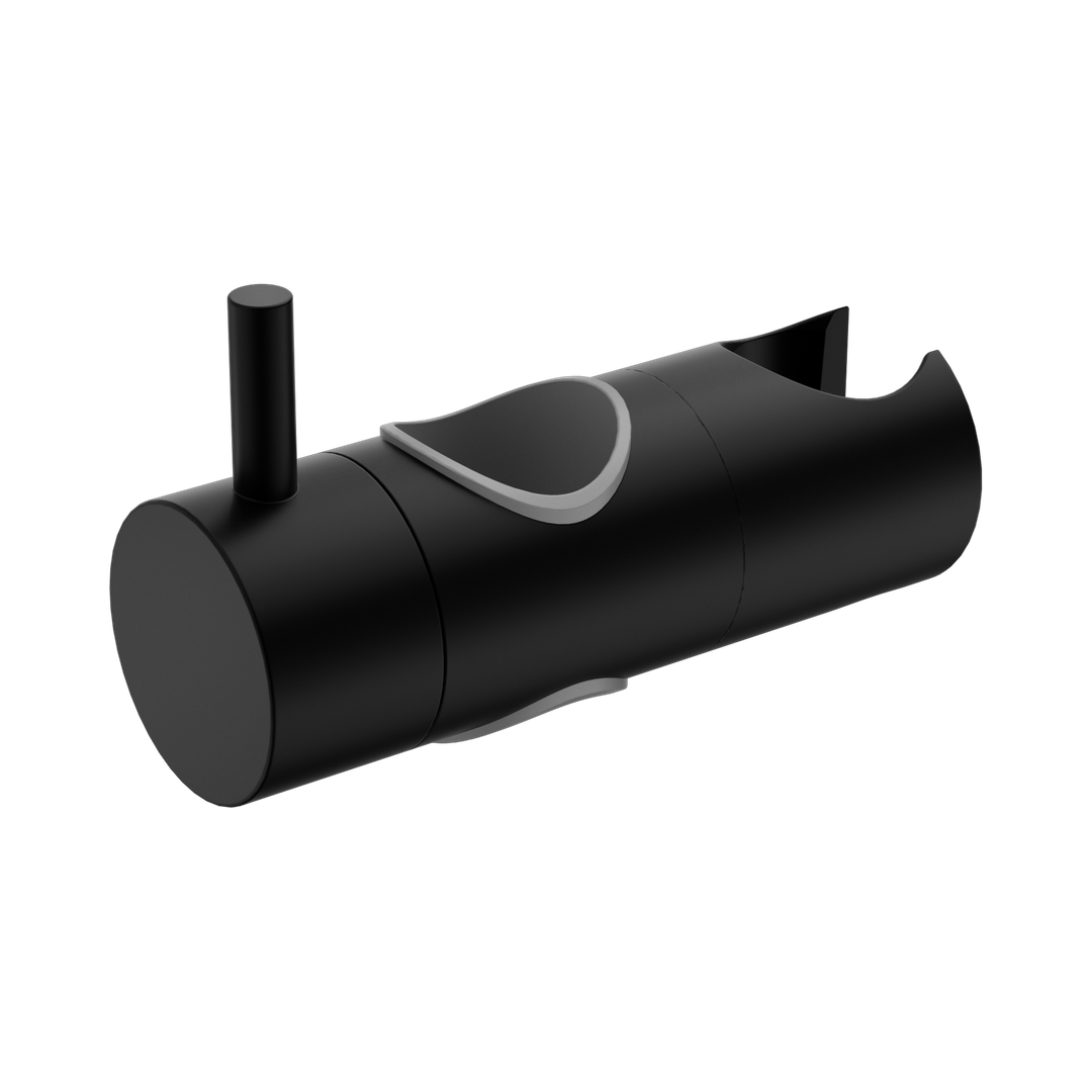 Nero Slider For Mecca Care 25Mm Grab Rail And Adjustable Shower Rail Set 900Mm - Matte Black