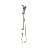 Nero Mecca Care 32Mm Grab Rail And Adjustable Shower Rail Set 900Mm - Brushed Bronze
