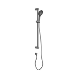 Nero Mecca Care 32Mm Grab Rail And Adjustable Shower Rail Set 900Mm - Gunmetal