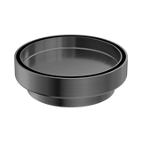 Nero 130Mm Round Tile Insert Floor Waste 100Mm Outlet - Gunmetal
