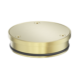Nero 316L Stainless Round Clear Out 100Mm Outlet - Brushed Gold