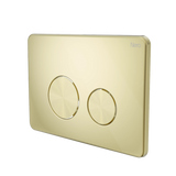 Nero In Wall Toilet Push Plate - Brushed Gold Nrpl001Bg