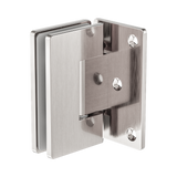 Nero 90 Degree Glass To Wall Shower Hinge 10Mm Glass - Brushed Nickel