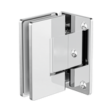 Nero 90 Degree Glass To Wall Shower Hinge 10Mm Glass - Chrome