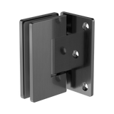 Nero 90 Degree Glass To Wall Shower Hinge 10Mm Glass - Gunmetal