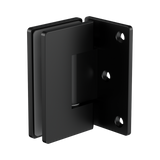 Nero 90 Degree Glass To Wall Shower Hinge 10Mm Glass - Matte Black