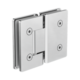 Nero 180 Degree Glass To Glass Shower Hinge 10Mm Glass - Chrome