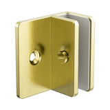 Nero Shower F Bracket 10Mm Glass - Brushed Gold