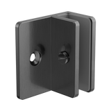 Nero Shower F Bracket 10Mm Glass - Gunmetal