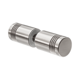 Nero Round Shower Knob - Brushed Nickel