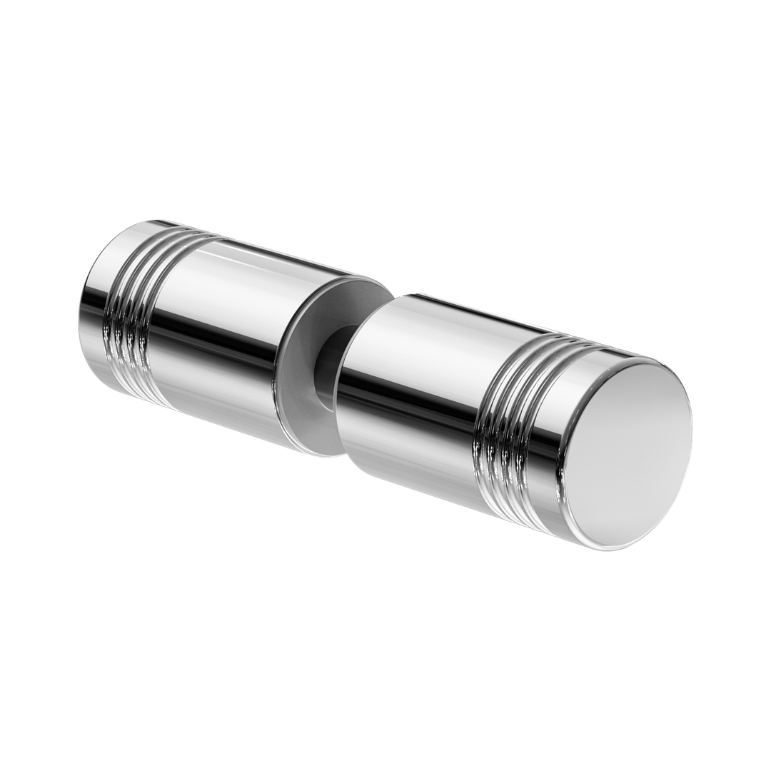 Nero Round Shower Knob - Chrome