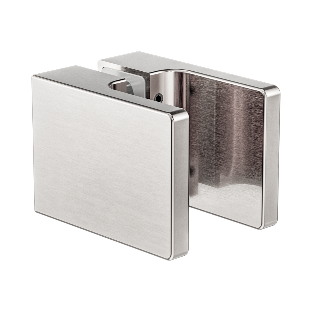 Nero Square Shower Knob Handle - Brushed Nickel
