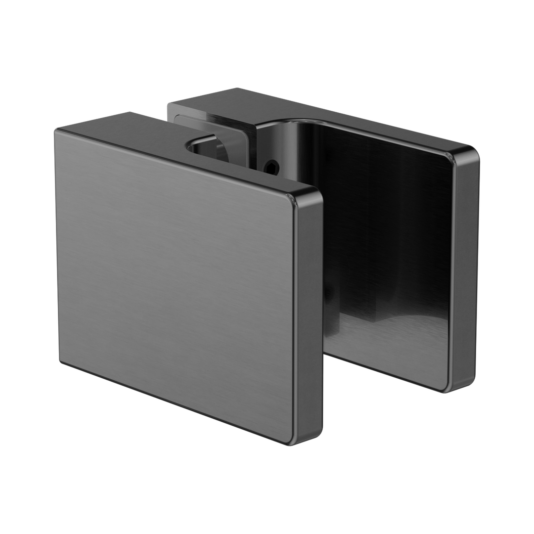 Nero Square Shower Knob Handle - Gunmetal