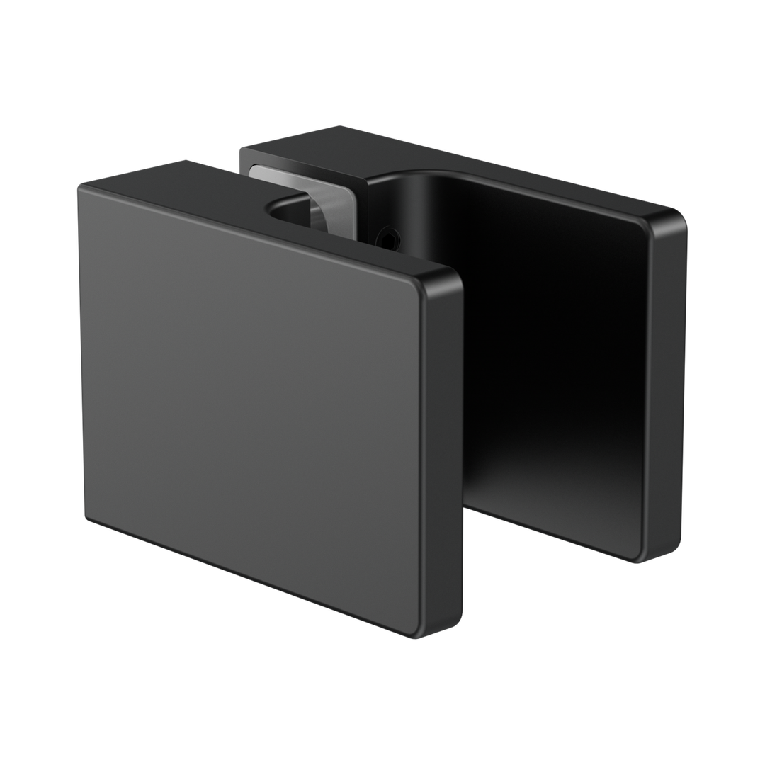 Nero Square Shower Knob Handle - Matte Black