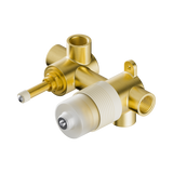 Nero Premium 35Mm Universal Shower Mixer With Divertor Horizontal Body Only