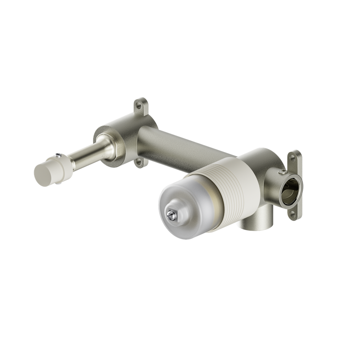 Nero Ss316L Progressive Universal Wall Basin/Bath Mixer Body Only