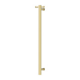 Nero NonHeated Vertical Towel Rail 900Mm - Brushed Gold