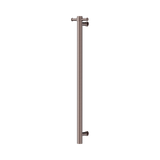 Nero NonHeated Vertical Towel Rail 900Mm - Brushed Bronze