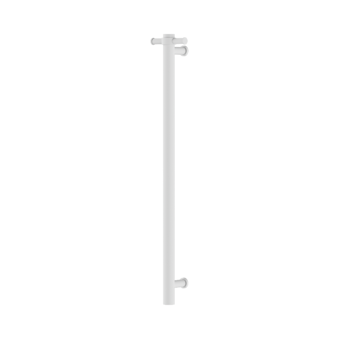 Nero NonHeated Vertical Towel Rail 900Mm - Matte White