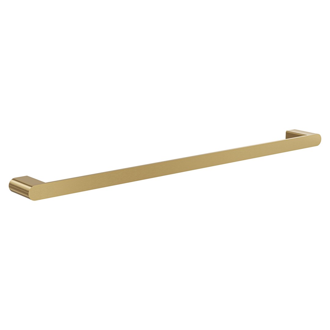 Aspire Nuovoair 700mm Towel Single Rail (Matches Aspire Air And Nuovo) - Brushed Brass