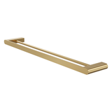 Aspire Nuovoair 700mm Towel Double Rail (Matches Aspire Air And Nuovo) - Brushed Brass