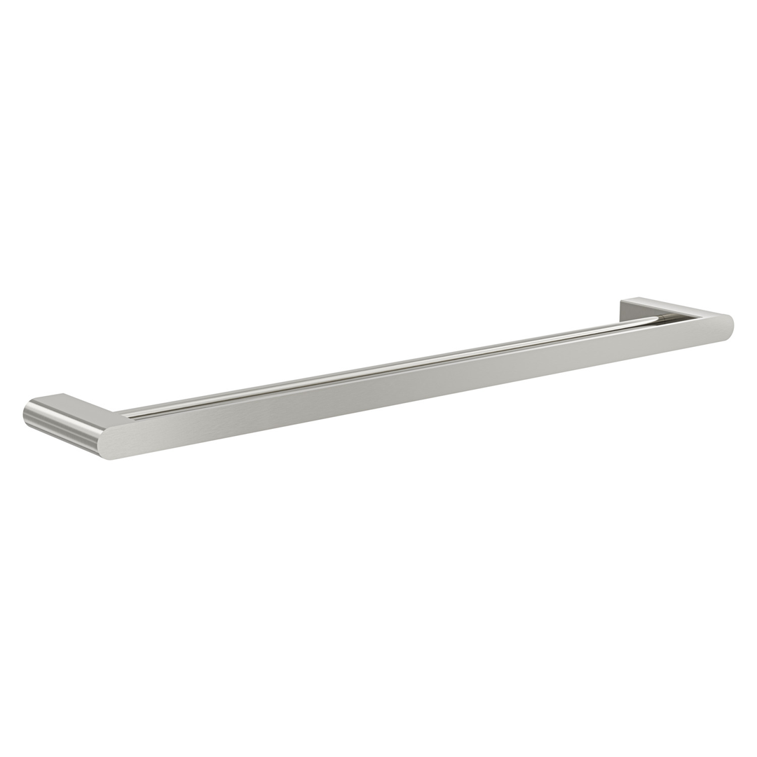 Aspire Nuovoair 700mm Towel Double Rail (Matches Aspire Air And Nuovo) - Brushed Nickel