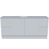 Timberline Nevada Classic Vanity 1800mm Right Wg Basin Silksurface Uc Top Floor