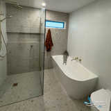 Mecca Shower Nero Mixer 60mm Plate - Brushed Gold