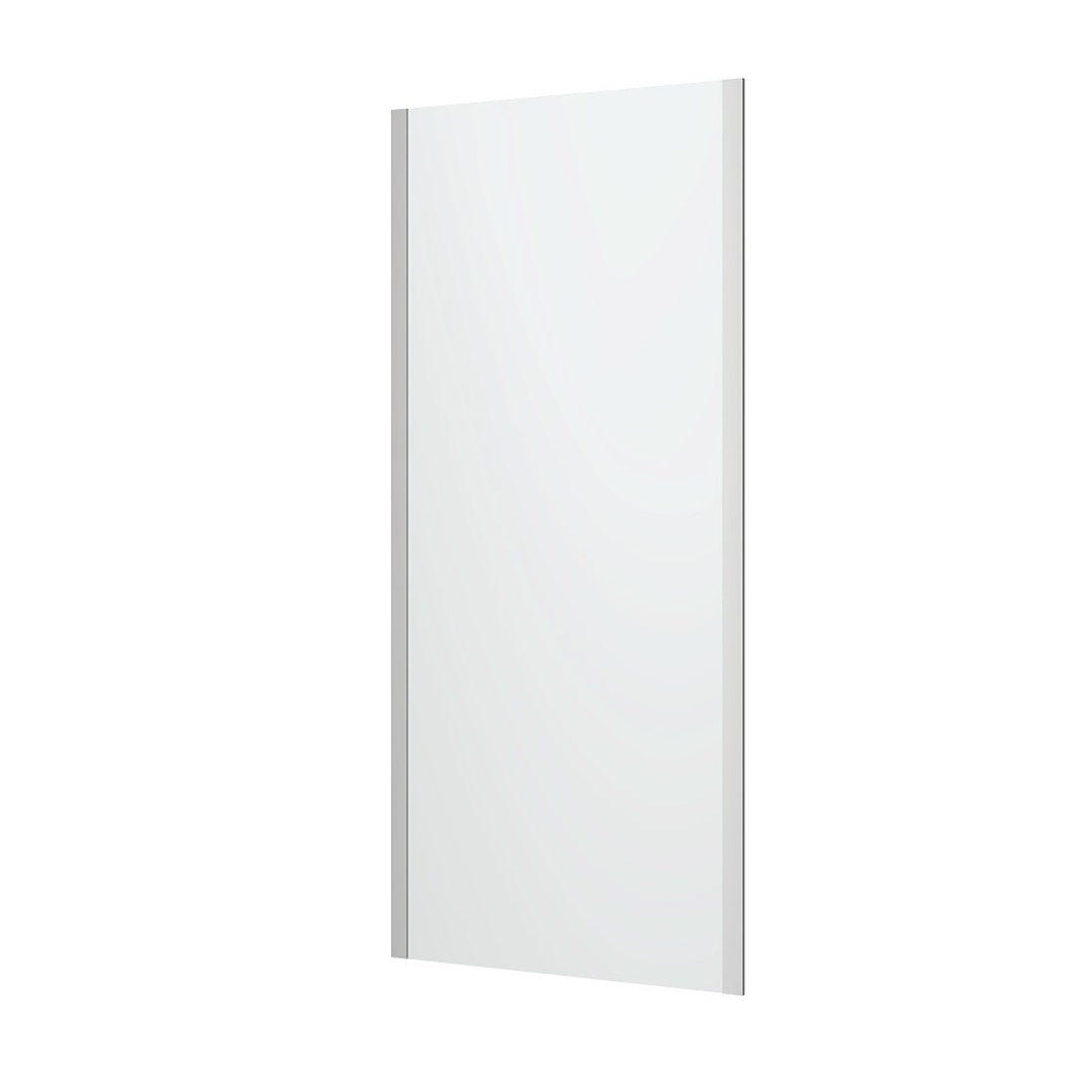 Oceano Louve Square Pivot Return Screen - 1000 X 2000 Chrome