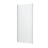 Oceano Louve Square Pivot Return Screen - 820 X 2000 Chrome