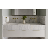 Meir Oppen Edge Pull 150Mm Cabinet Handle - Tiger Bronze