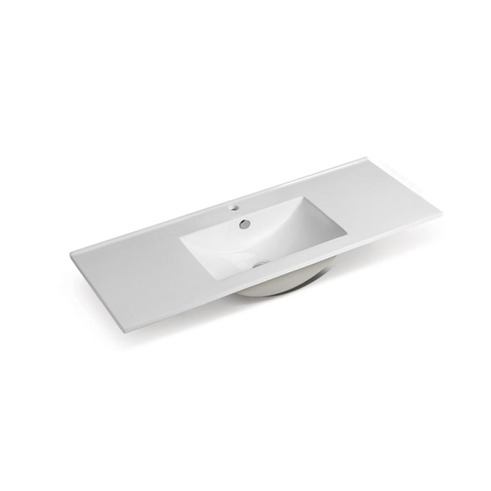 BNK Naga Vanity Top 1500X460X180 Single Bowl - White