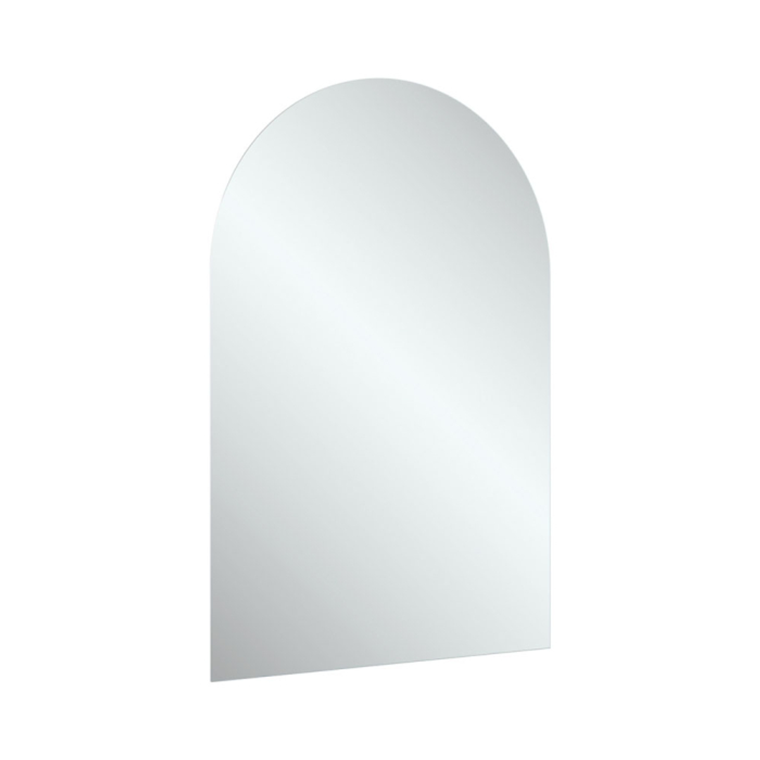 Mirror Arch Pencil Edge 600X 900mm 5mm Glass Glue On No Brkt Or Vinyl Back