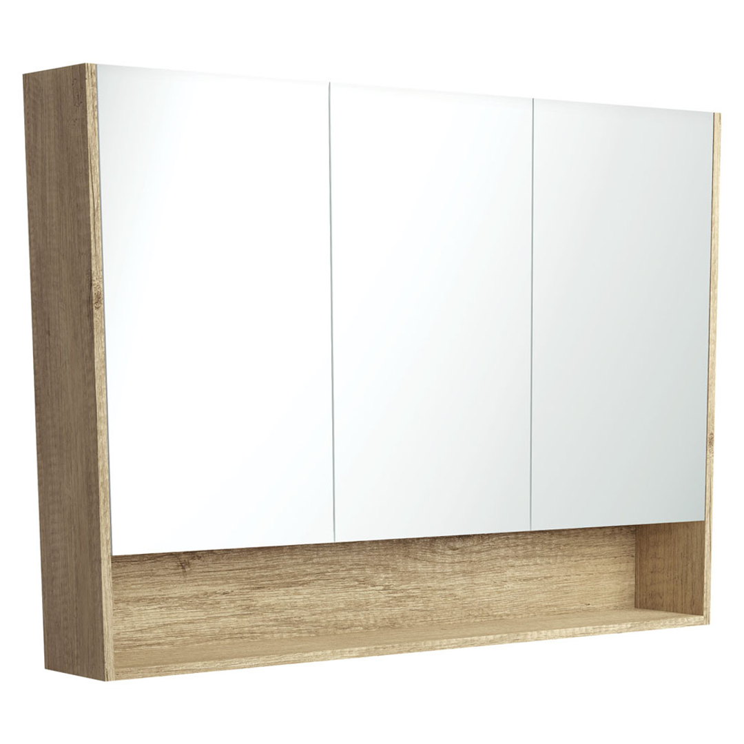 Fienza Universal Mirror Cabinet 1200 Scandi Oak Side Panels