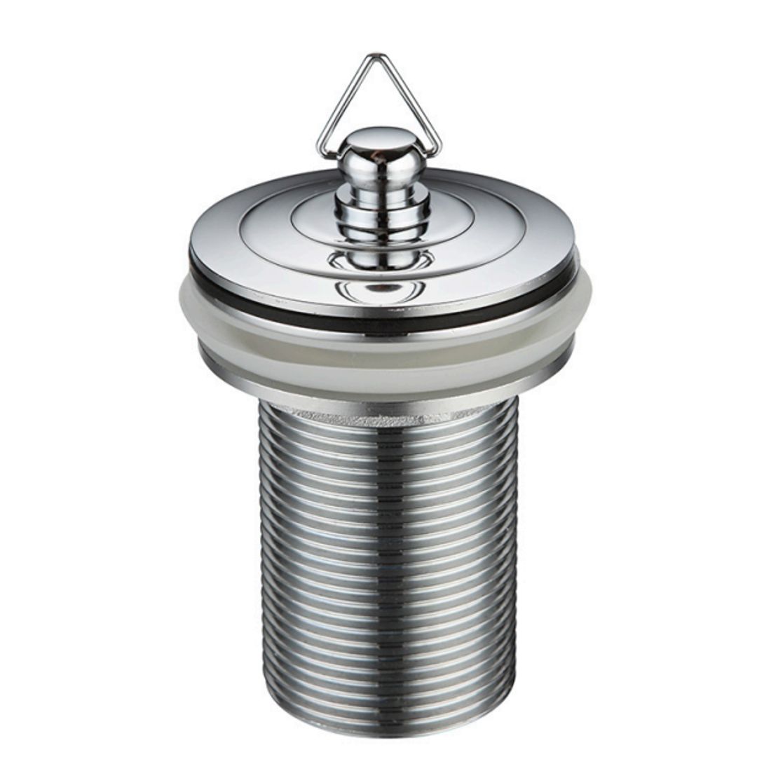 Plug And Waste 40mm Deluxe Chrome Plug - No Overflow