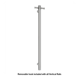 Thermorail STRAIGHT/RND 12VLT VERTCL BAR 900X142X100MM 30W