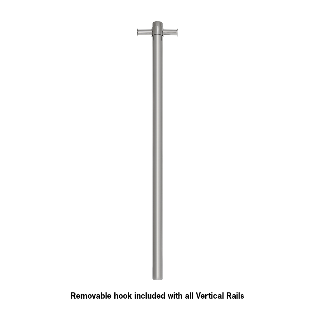 Thermorail STRAIGHT/RND 12VLT VERTCL BAR 900X142X100MM 30W