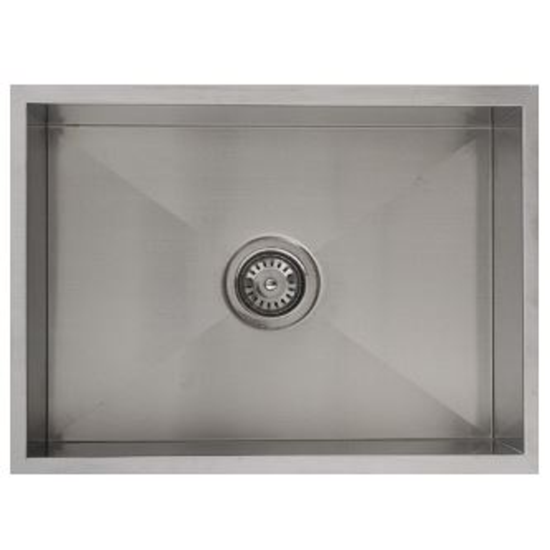 Interchange Uptown Qr500 Single Bowl Sink 550 X 450 X 200 Radius Corner