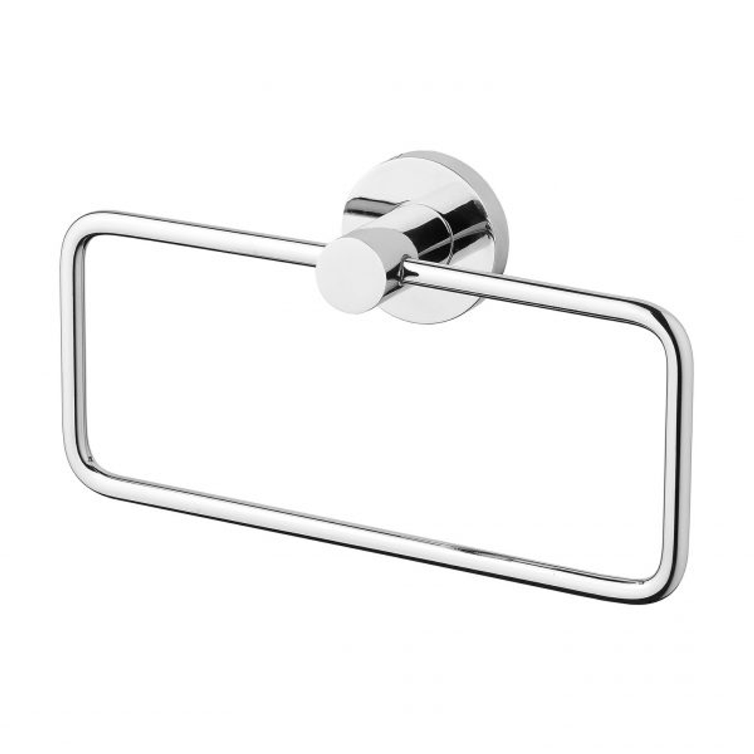 Phoenix Radii Guest Towel Holder - Chrome Round