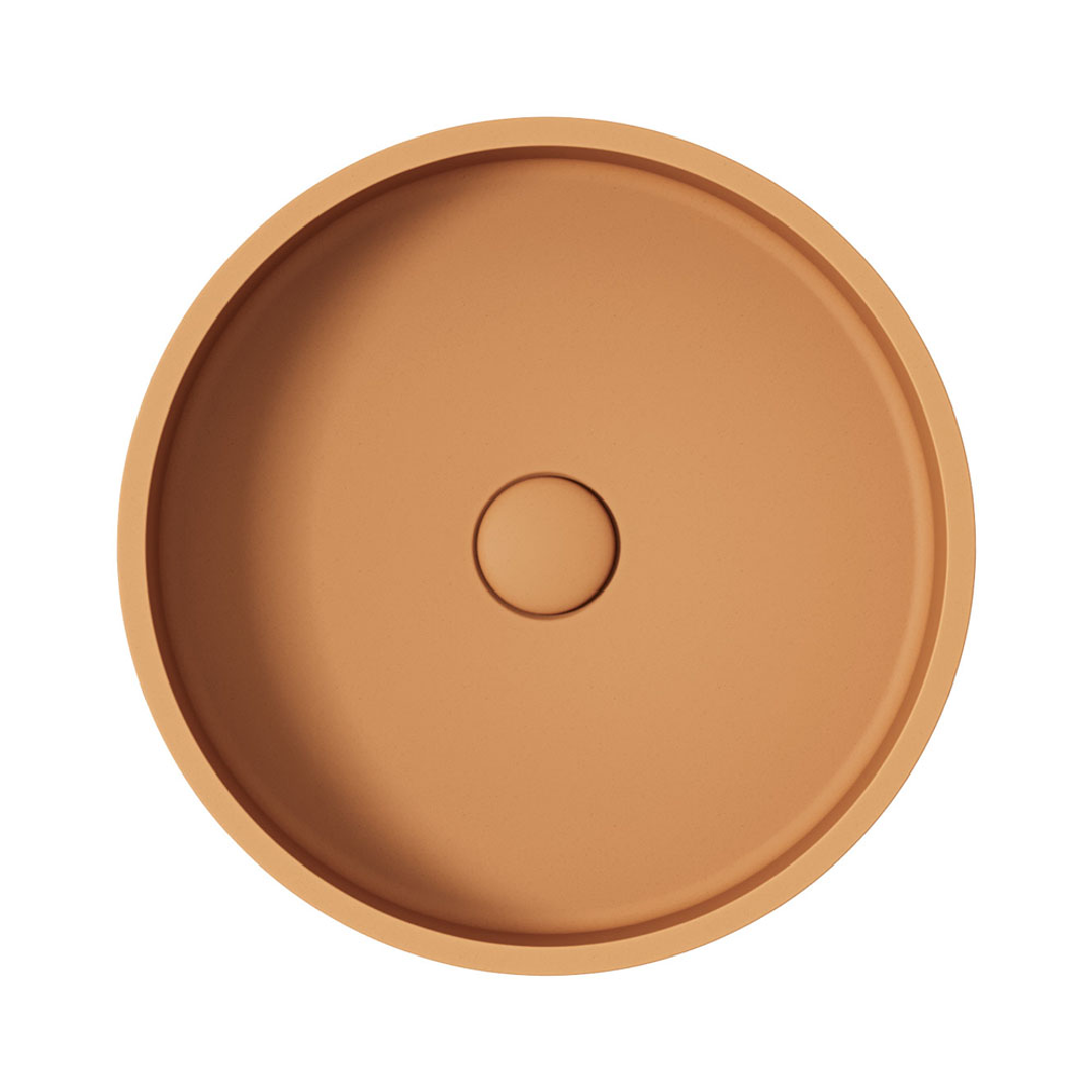 Jada Concrete Above Counter Fienza Basin Tuscan