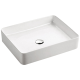 Luciana Above Counter Fienza Basin 510X405X110 White Rb2178