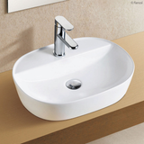 Chica Fienza Basin Above Counter 500 X 380 X 120 White 1 Tap Hole Rb2202