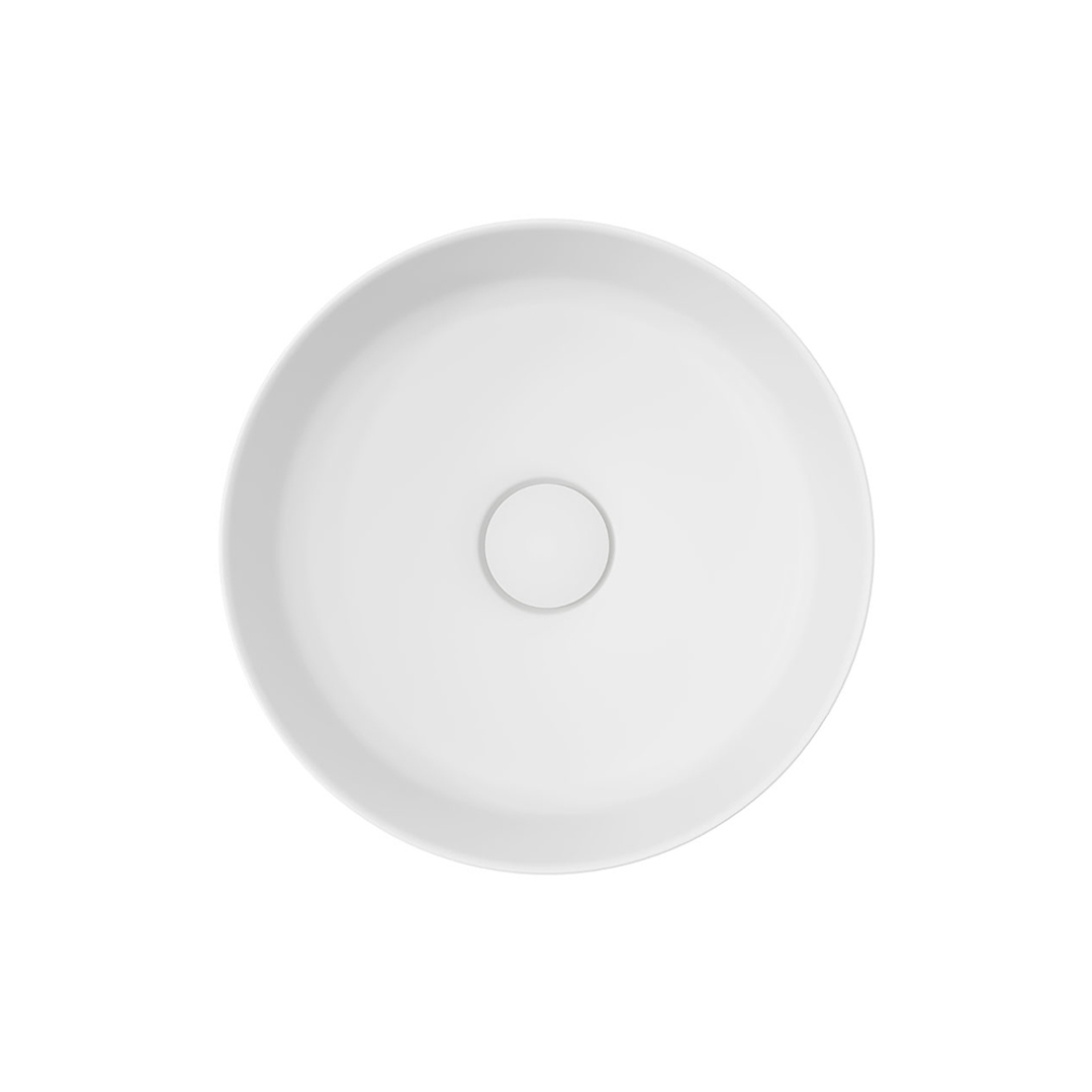 Reba Mini Above Counter Fienza Basin - Matte White