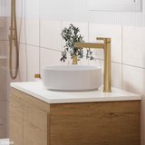 Reba Mini Above Counter Fienza Basin - Gloss White