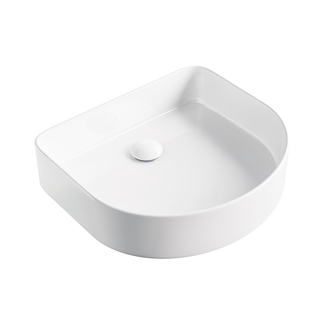 Forma Arch Gloss White Above Counter Fienza Basin 415 X 365 X 100mm