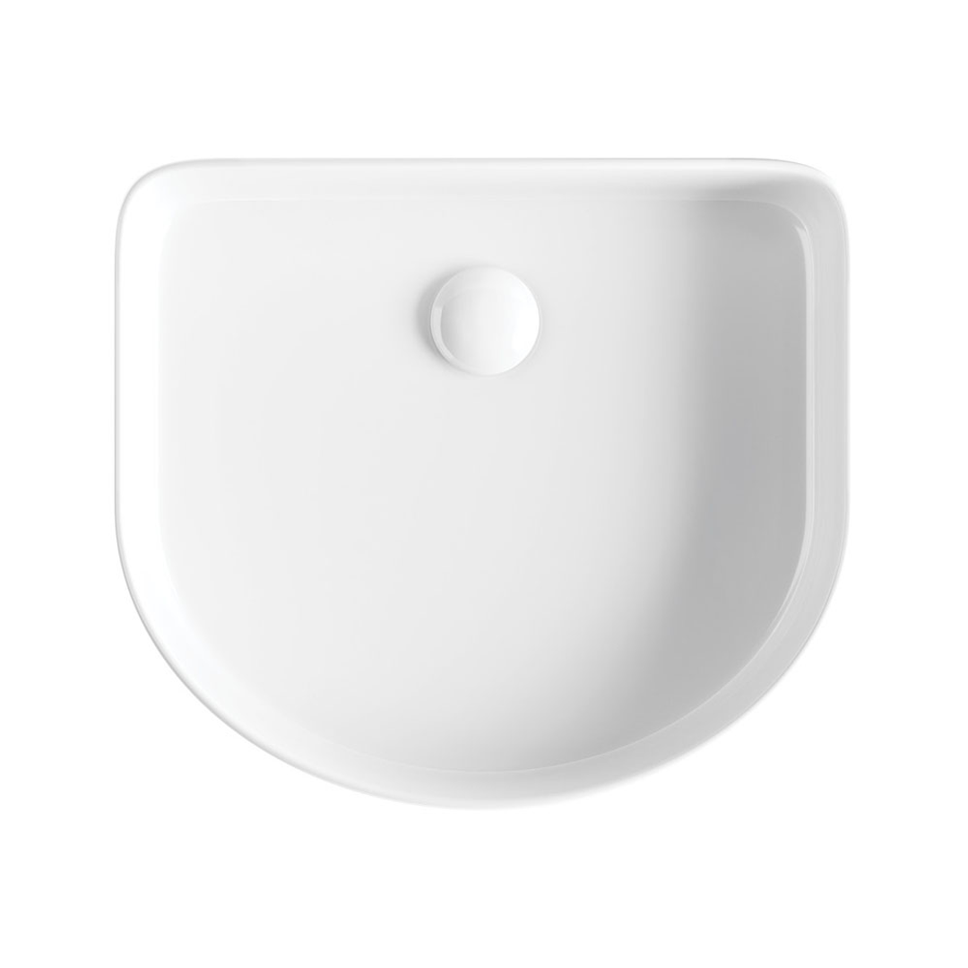 Forma Arch Gloss White Above Counter Fienza Basin 415 X 365 X 100mm
