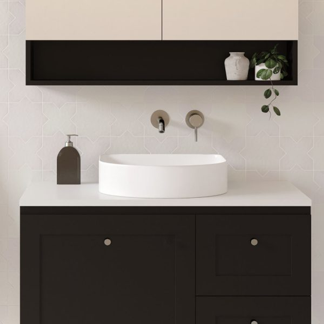 Forma Arch Gloss White Above Counter Fienza Basin 415 X 365 X 100mm