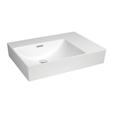 Fienza Tono 600 Wall Hung Basin Left Hand Bowl Ceramic Nth 600X440X110Mm