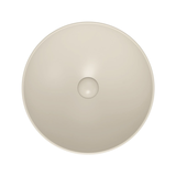 Aluca Slim Edge Fienza Basin 400mm Khaki Ceramic Above Counter